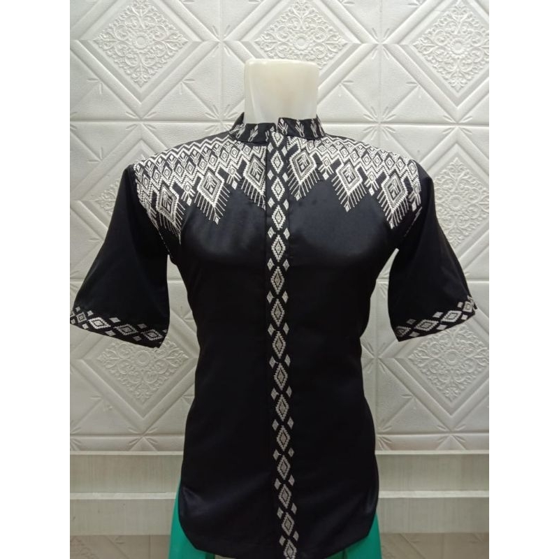 KOKO BORDIR PREMIUM LENGAN PENDEK TERBARU // KOKO BORDIR EDISI LEBARAN 2025