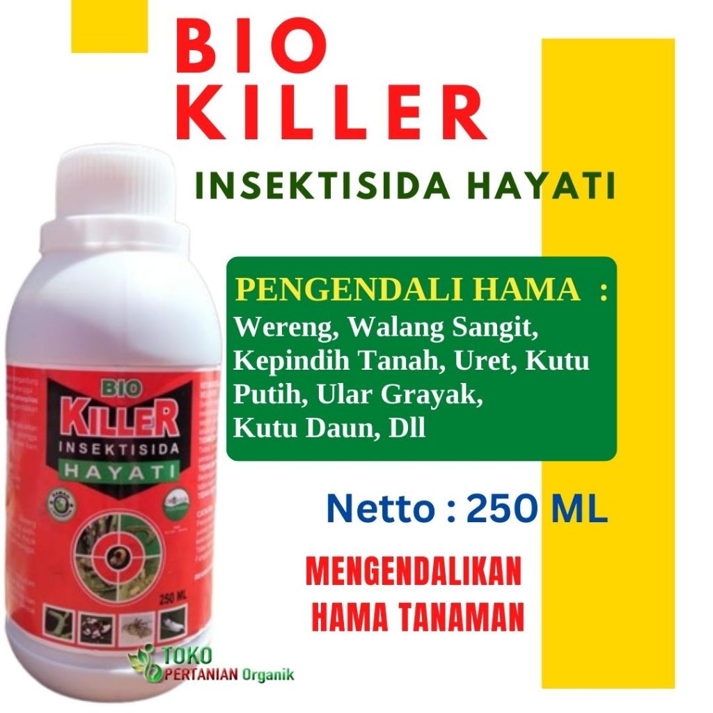 Obat Pembasmi hama tanaman jeruk paling ampuh, BIO KILLER pengendali hama tanaman padi