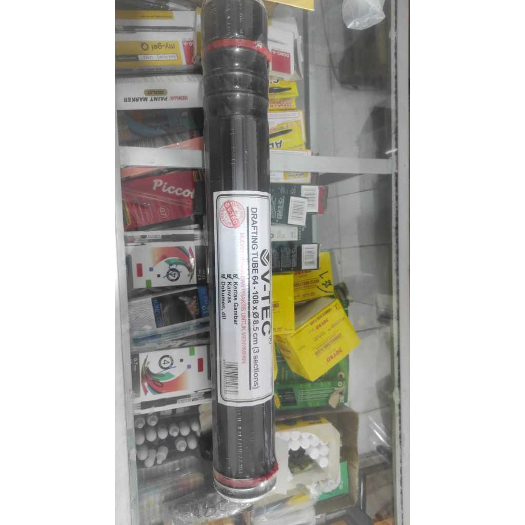 

Tas Tabung Gambar Kertas Desain Arsitek diameter 8,5cm Drafting Tube Panah 10.5 cm / 8.5cm
