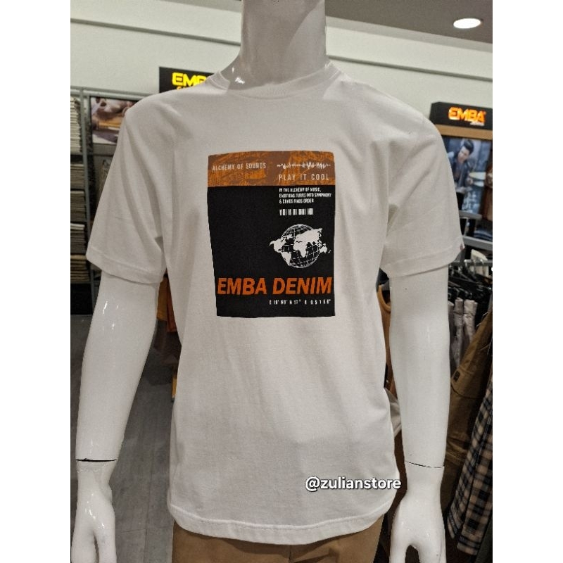 kaos emba jeans 100% Original