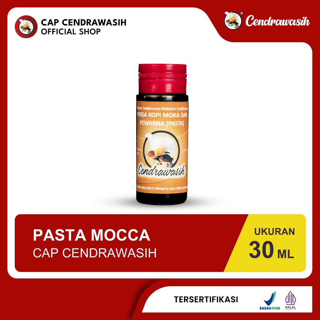 

Cap Cendrawasih Pasta Mocca 30ml