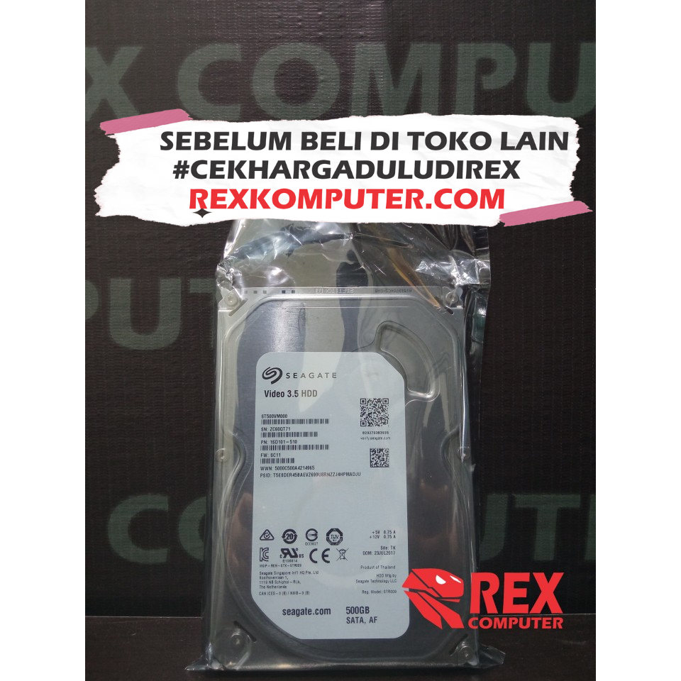 HARDISK INTERNAL SEAGATE 500GB REFURBISH