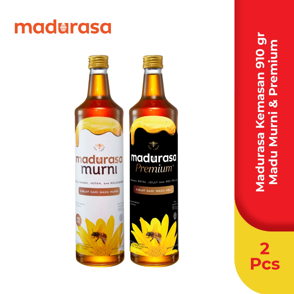 

Madurasa Kemasan 910 gr Madu Murni & Premium