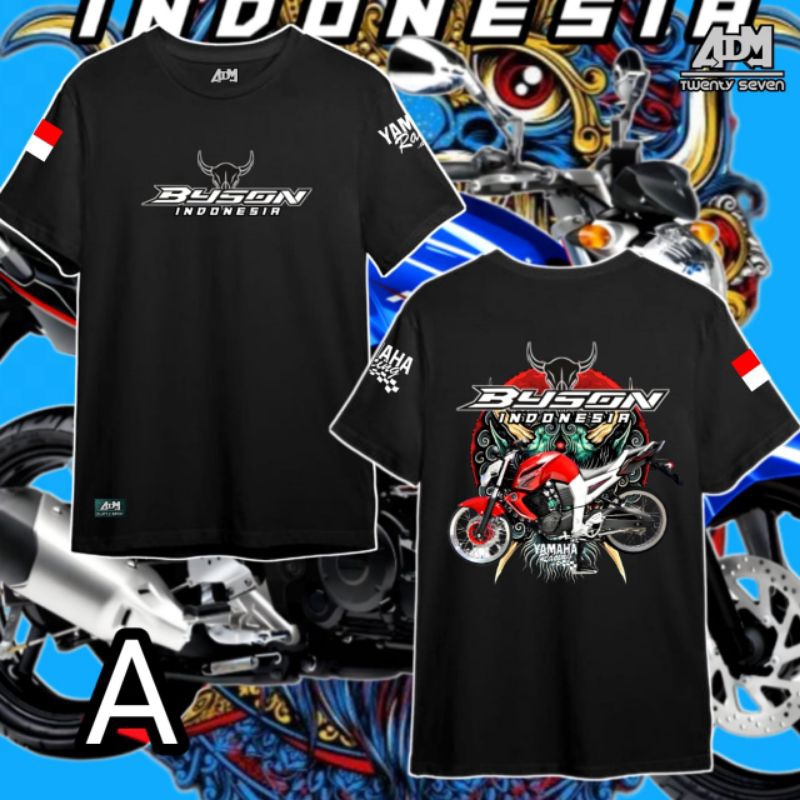 Kaos Yamaha Byson Indonesia Kaos Byson Kaos motor Byson Tshirt Yamaha racing