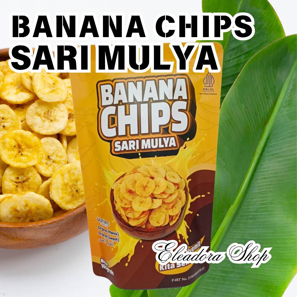 

Banana Chips Merk Sari Mulya - Keripik Pisang Khas Tanah Bumbu Kalimantan Selatan