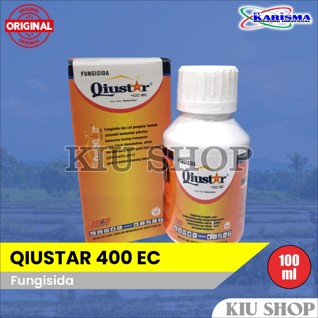 Grosir / QIUSTAR 400 EC - 100ml / Fungisida Bercak Ungu Bawang Merah / Flusinazol