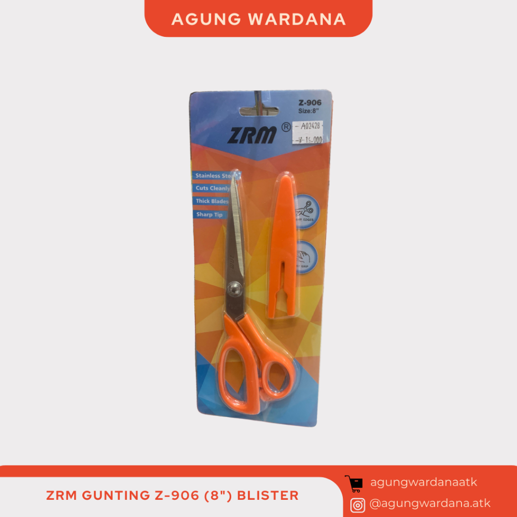 

ZRM GUNTING Z-906 (8'') BLISTER / SCISSORS