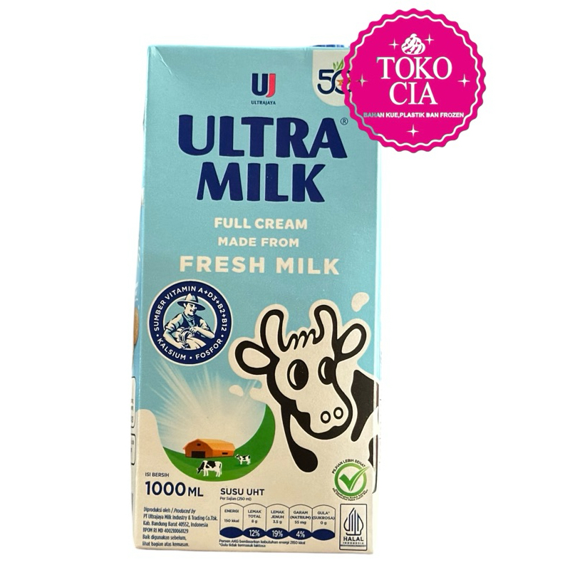 

Ultra Milk Full Cream Made Form Fresh Milk 1000 L
