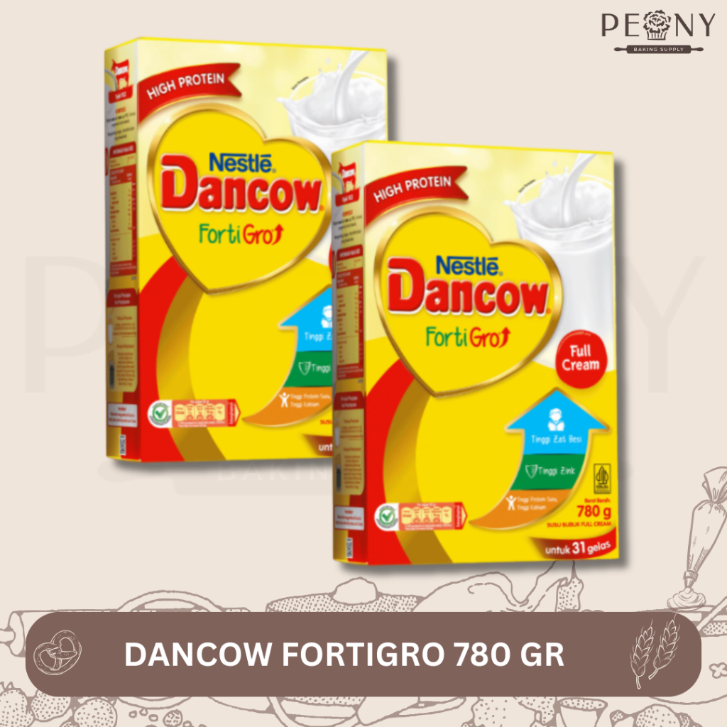 

DANCOW FORTIGRO 780 GRAM / SUSU BUBUK / DANCOW FULL CREAM FORTIGRO