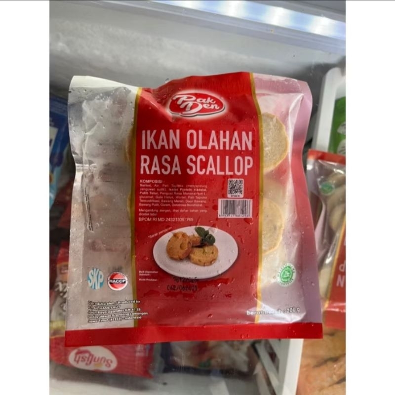 

Pak Den Scallop 200gr
