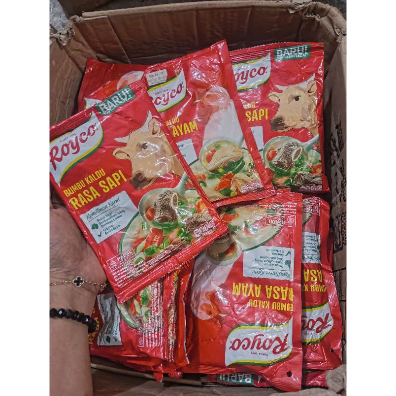

Royco Bumbu Kaldu Sapi Dan Ayam 225gr