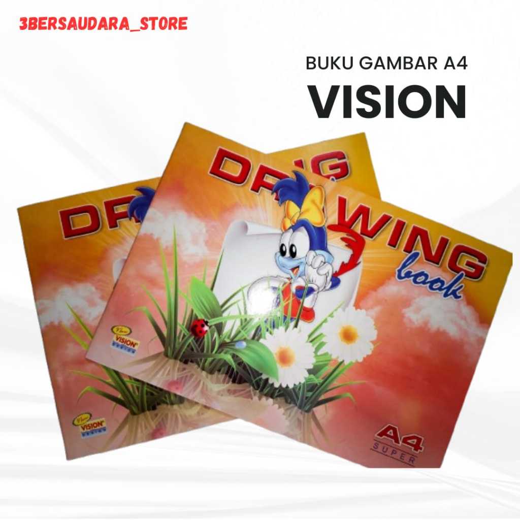 

[PCS] BUKU GAMBAR A4 VISION