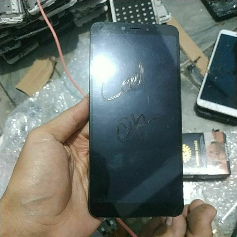 LCD NORMAL MINUS TOUCHSCREEN REDMI S2 FRAME OKE