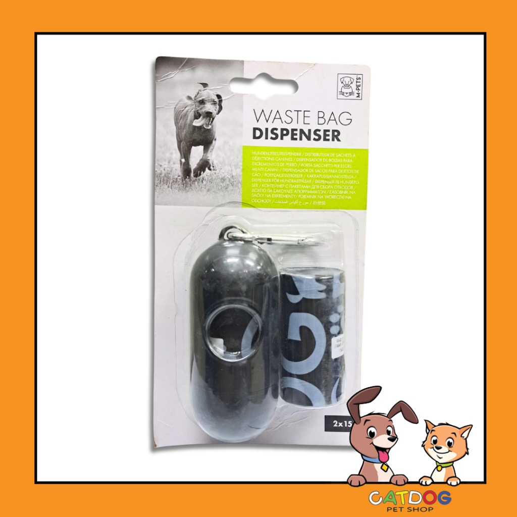 Pet Poop Waste Bag M-Pets 2x15 | Kantong Plastik Kotoran Anjing Kucing