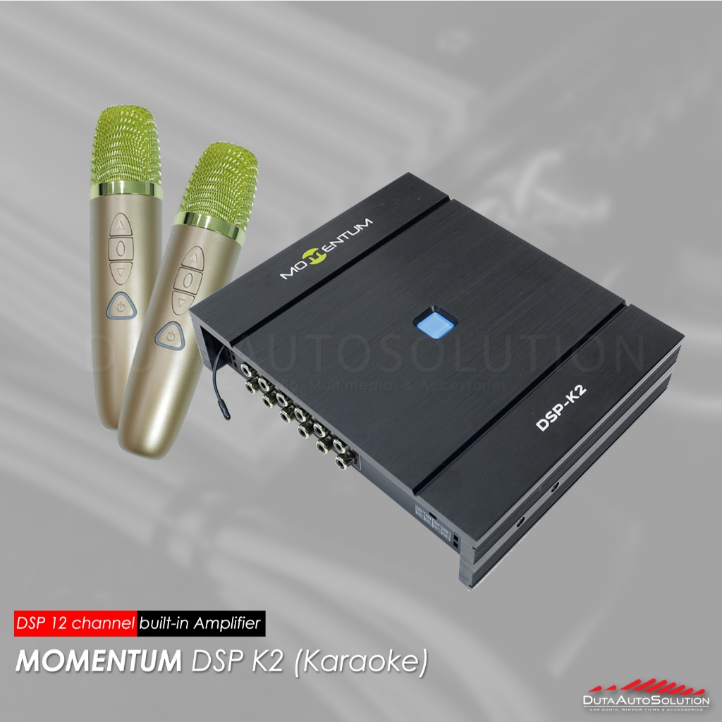 DSP Momentum - DSP 12 channel built-in Amplifier I MOMENTUM DSP K2 (Karaoke)