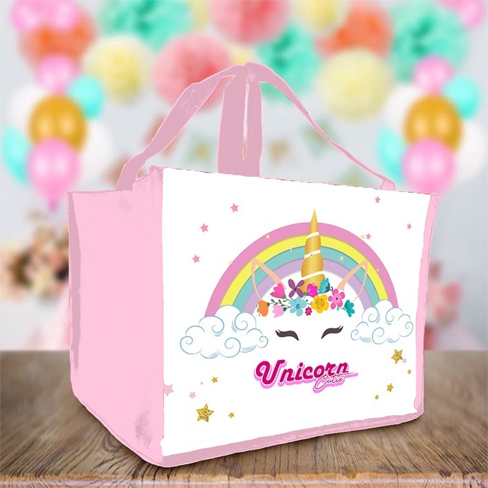 

Tas Souvenir Ultah Gambar Unicorn 01 Goodie Bag Cute Anak