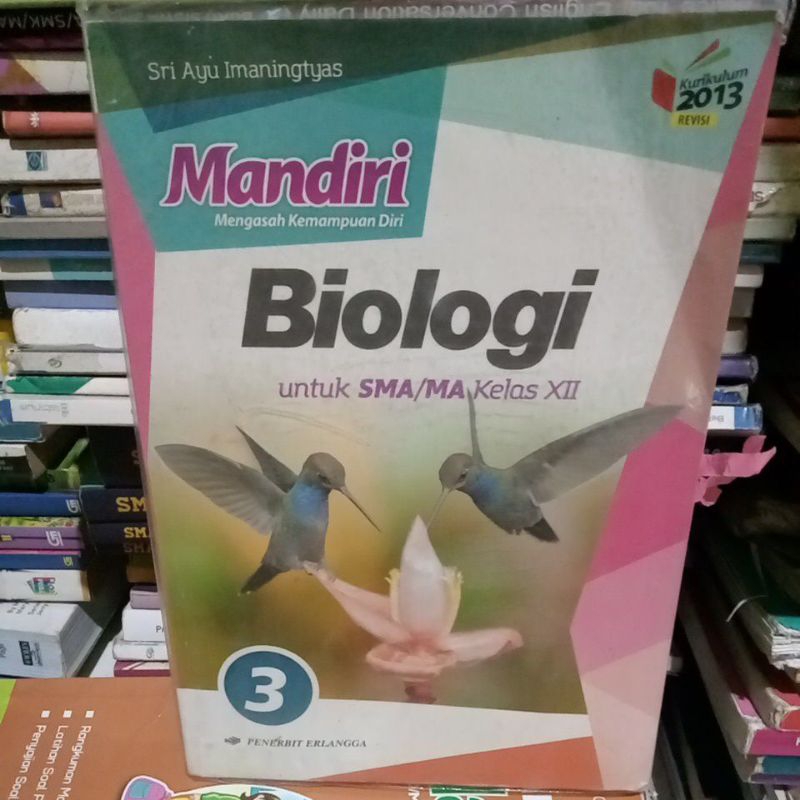 buku mandiri biologi kelas 12 penerbit Erlangga