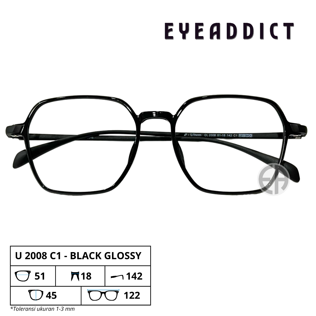 EYEADDICT Kacamata Unisex EA-2008