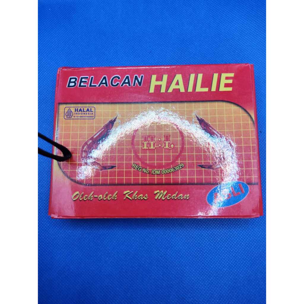 

Terasi Hailie Kotak ( Oleh-oleh khas Medan)