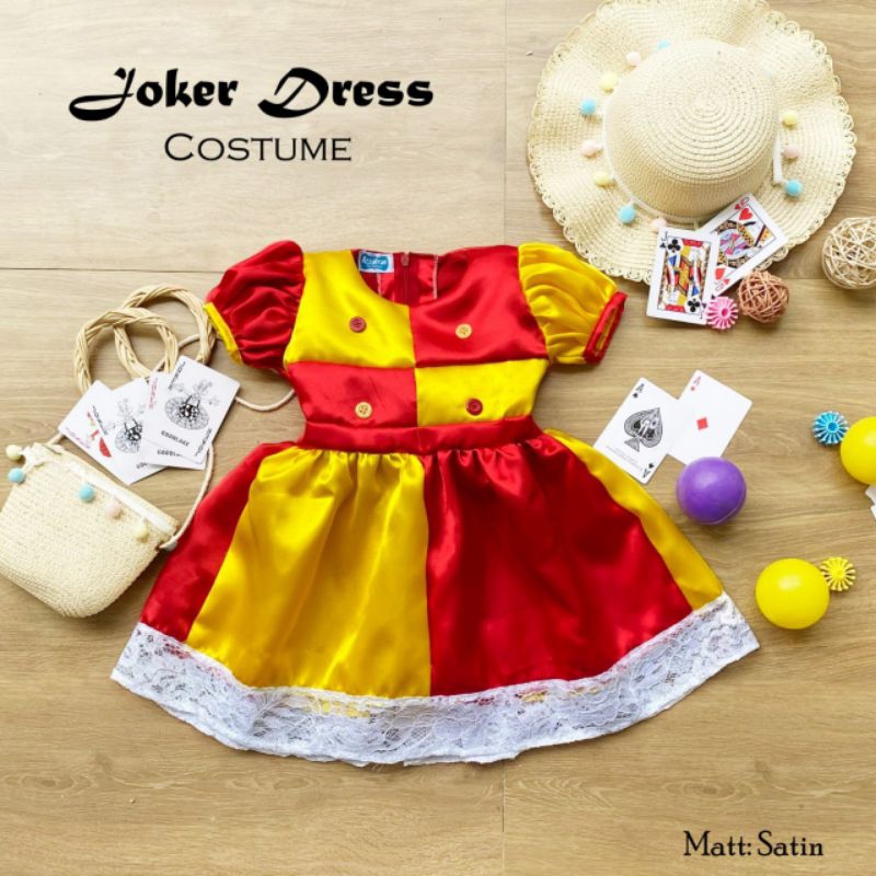 Kostum Joker | Kostum Badut | Dress Joker | Dress Anak Dan Dewasa | Dress Badut | Dress Carnaval