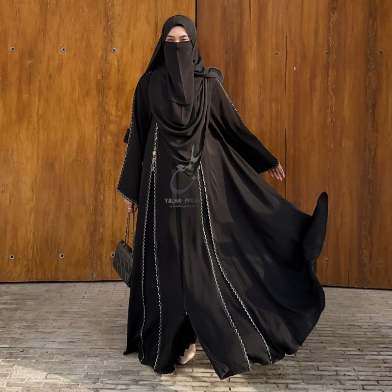 PO ABAYA ORIGINAL SAUDI / ABAYA ARAB / ABAYA MEWAH