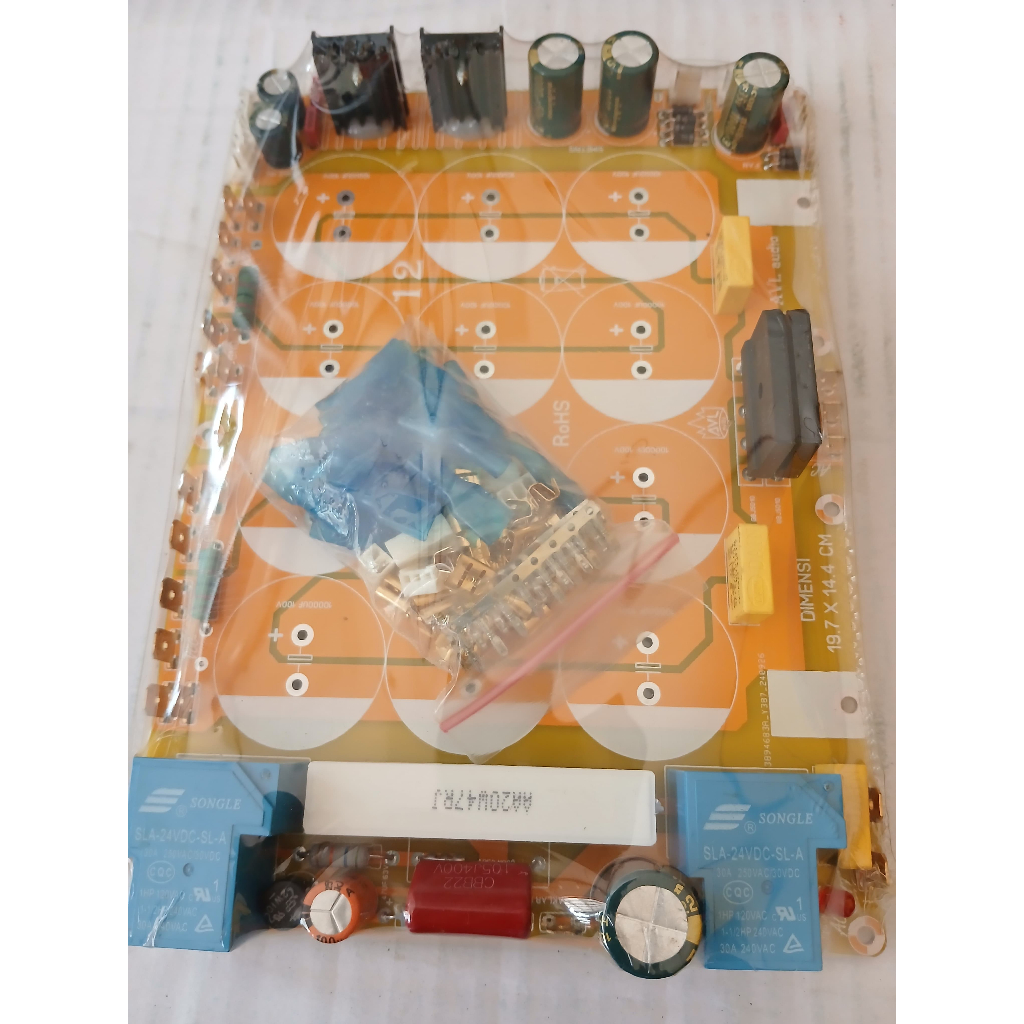 Kit psu class ab 12 elco + sofstar + psu simetris + fitur fan dobel layer avl