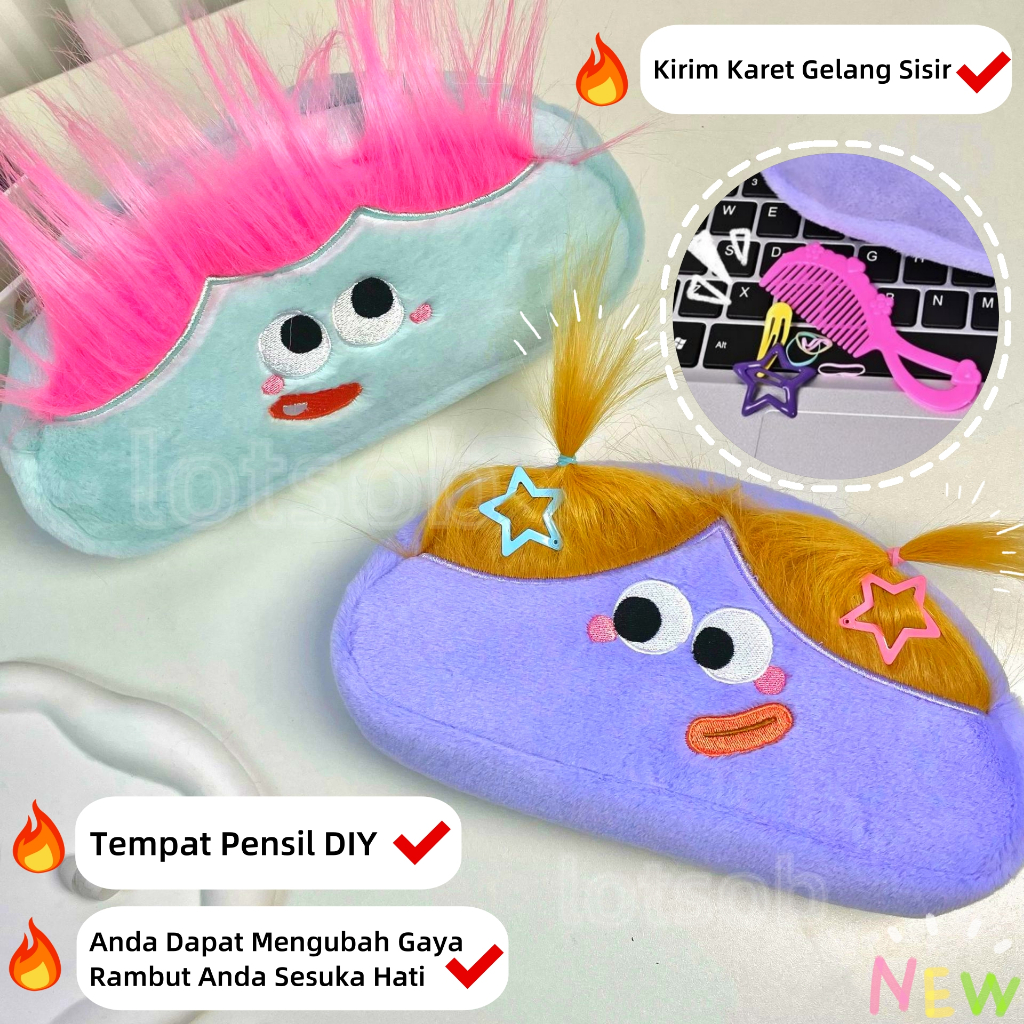 

[NEW DIY]Cute Pencil Box High Value Student Large Capacity Pencil Box Bag for Office Office Student Stationery Organizer School Supplies Korea Fashion