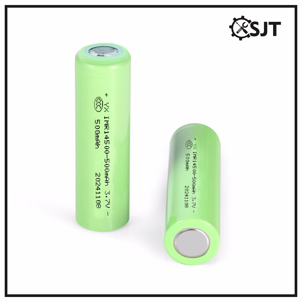 Sjt - Baterai Lithium Charger Hongli 14500 500 Mah & 18650 1200 Mah 3,7V
