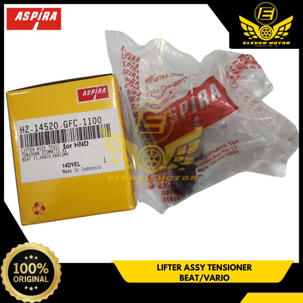 Lifter Assy Stelan Tensioner Tonjokan Keteng Honda BEAT FI VARIO SUPRA X 125 KARISMA Aspira Otomatis