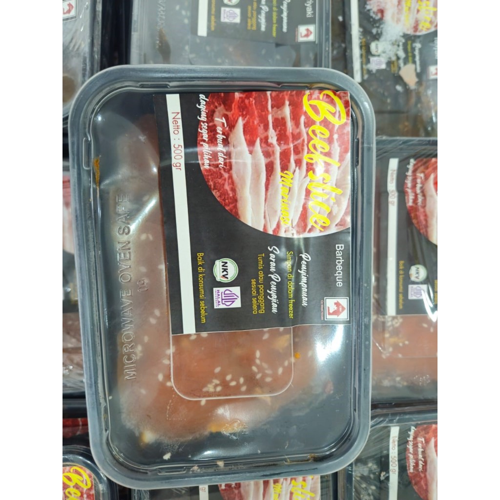 

Beef Slice Marinasi - Daging Saus Marinasi 500gr