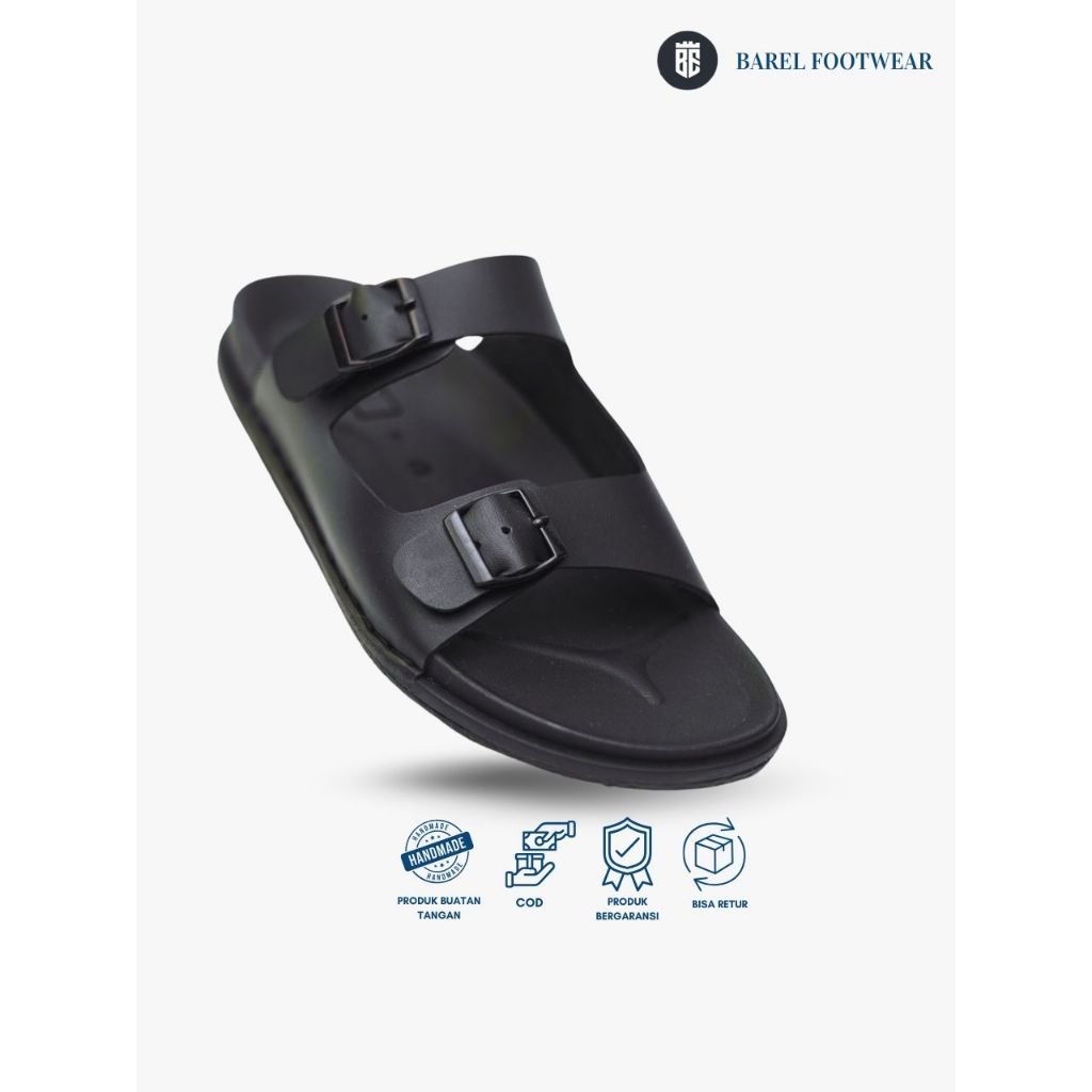 Barel - sandal slide sendal slop pria sendal kekinian sandal casual pria oregon hold produk handmade