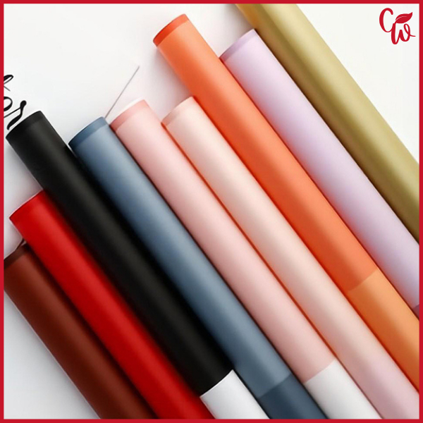 

20 Lembar Kertas Buket Bunga Dua Warna Bi Color Cellophane Dua Warna Flower Wrapping Paper KB6024