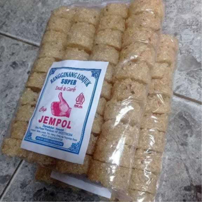 

Rengginang (mentah) Lorjuk Khas Madura isi 40 free bubble wrap