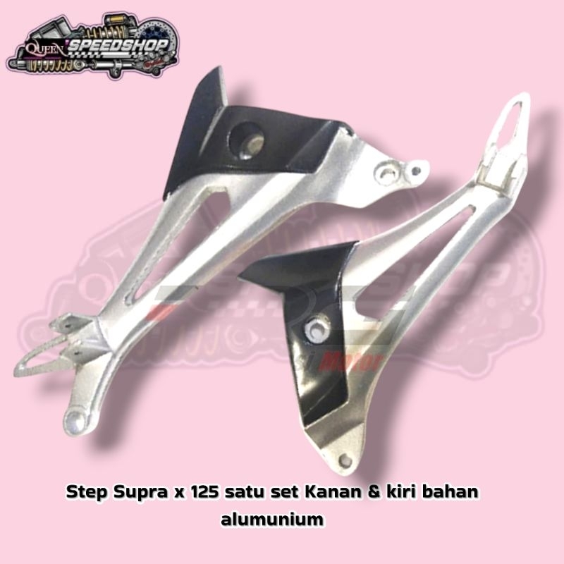 Footstep Supra X 125 Step Supra X 125 Step Belakang Supra X 125 Queen Speed Shoop 5 Satu Set Kanan d