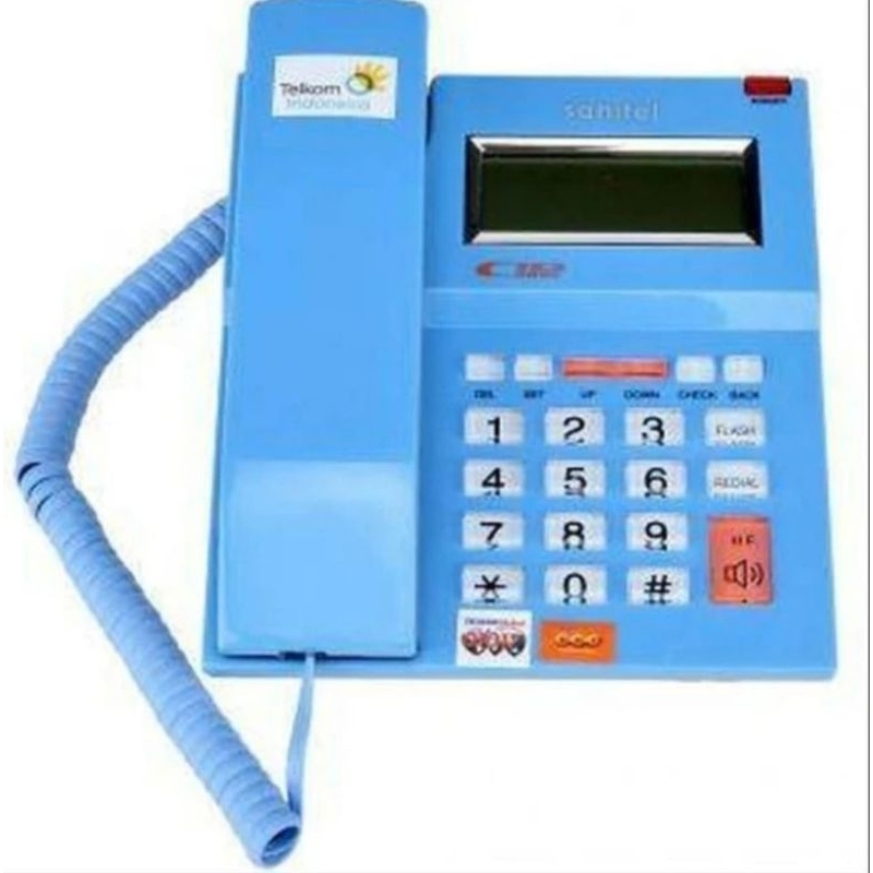 Sahitel S52 Telp Rumah S-52 Telephone Kabel Telpon