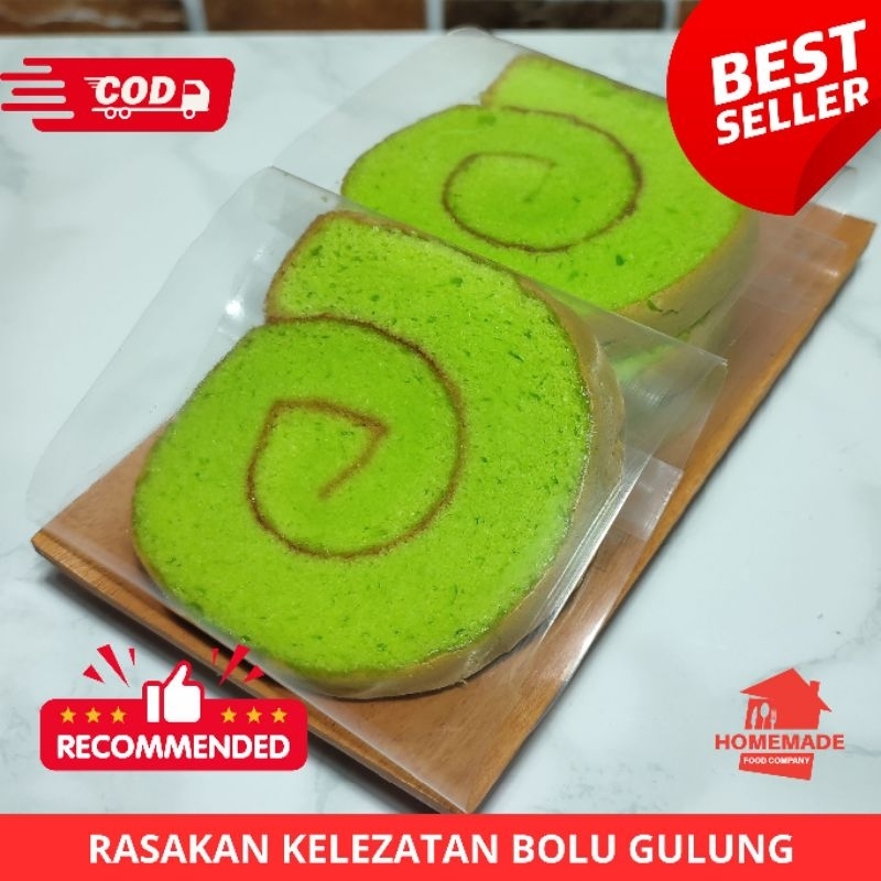 

Potongan Bolu Gulung pandan