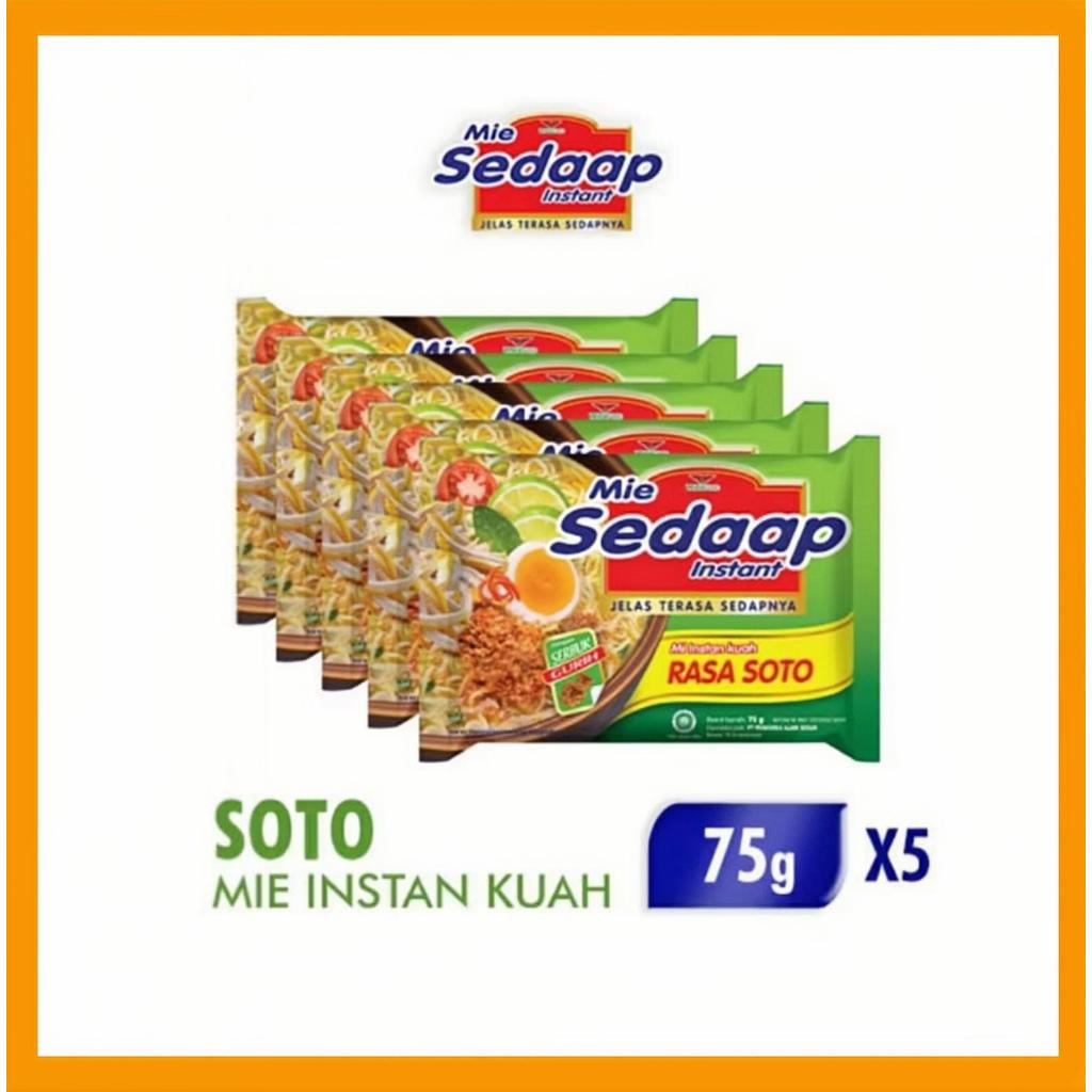 

[COD] MIE SEDAAP SOTO ISI 5 / MIE SEDAAP KARI KENTAL SPESIAL