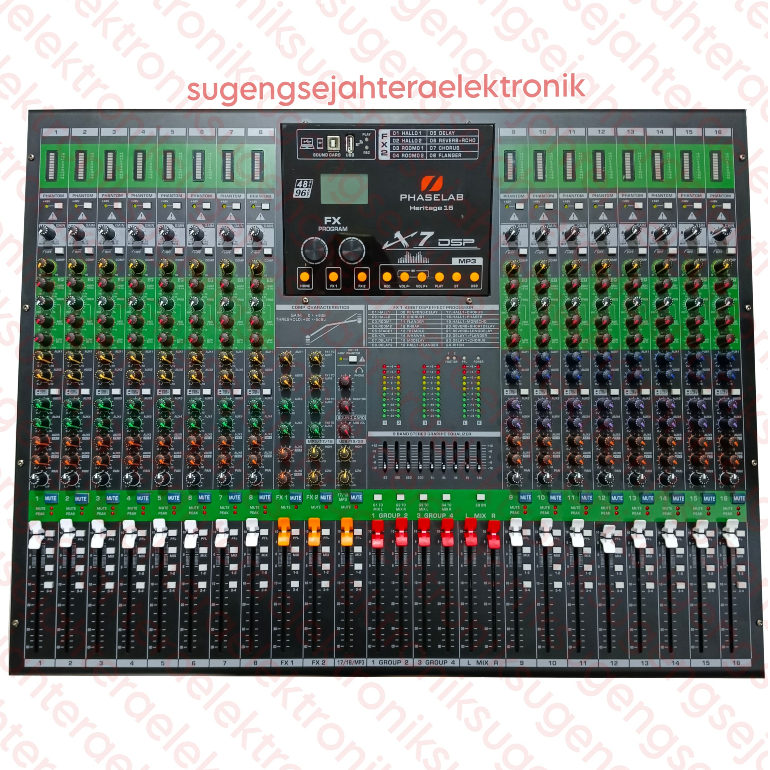 Mixer Analog Phase Lab HERITAGE 16 - Phaselab 16 channel Original