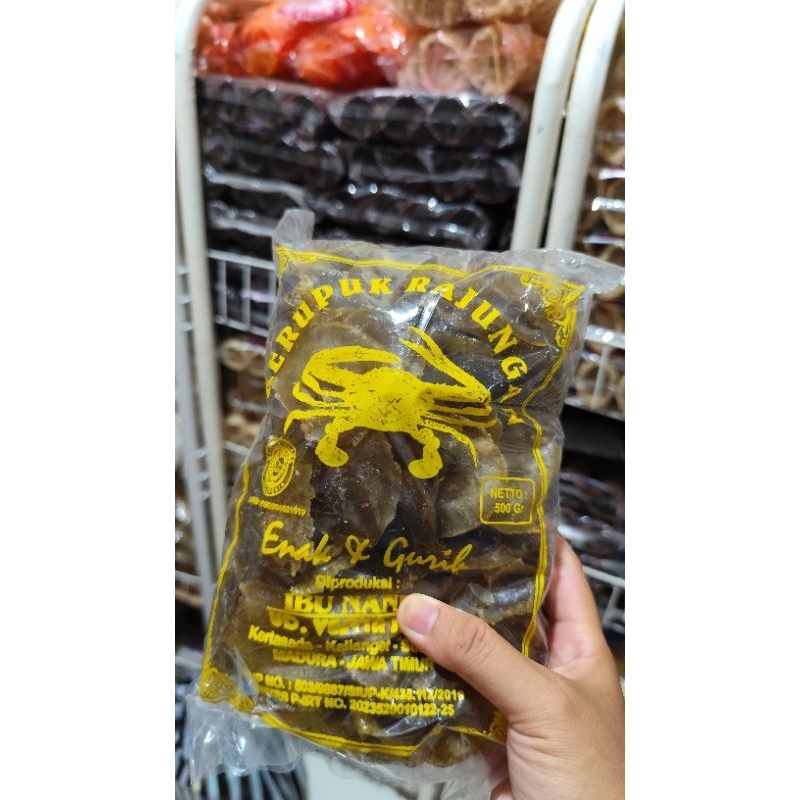 

KRIPIK RAJUNGAN SUPER
