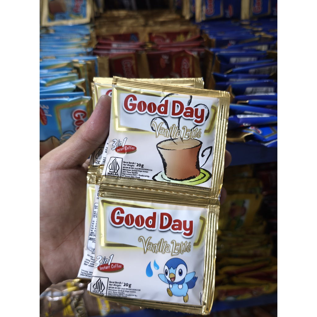 

Good Day Vanilla Latte 20g / good day all rasa / varian rasa / kopi good day