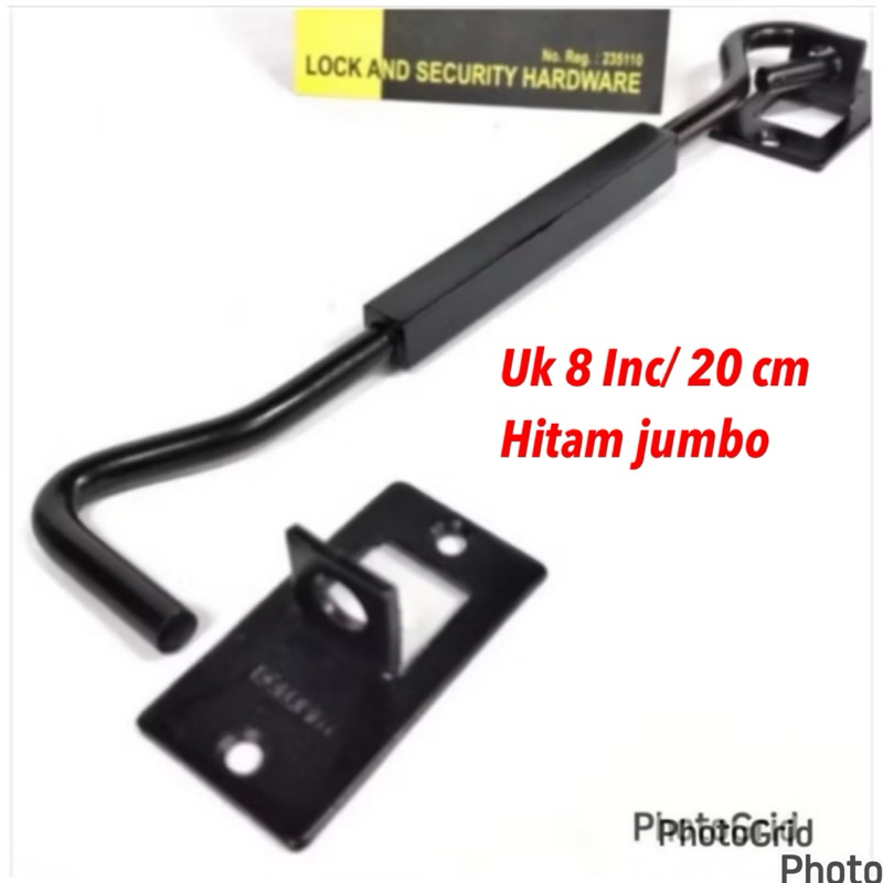 Hak angin jendela 8 inch hitam Dolomite HAK ANGIN penahan jendela 8 inc black hitam HAK ANGIN HITAM 