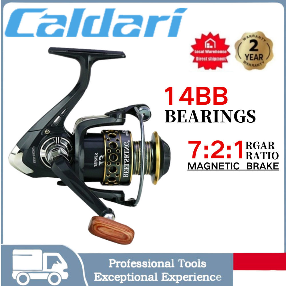 Reel Pancing Spinning Reel Pancing Laut dengan Spool Logam Mesin Pancing Murah Reel Pancing Udang