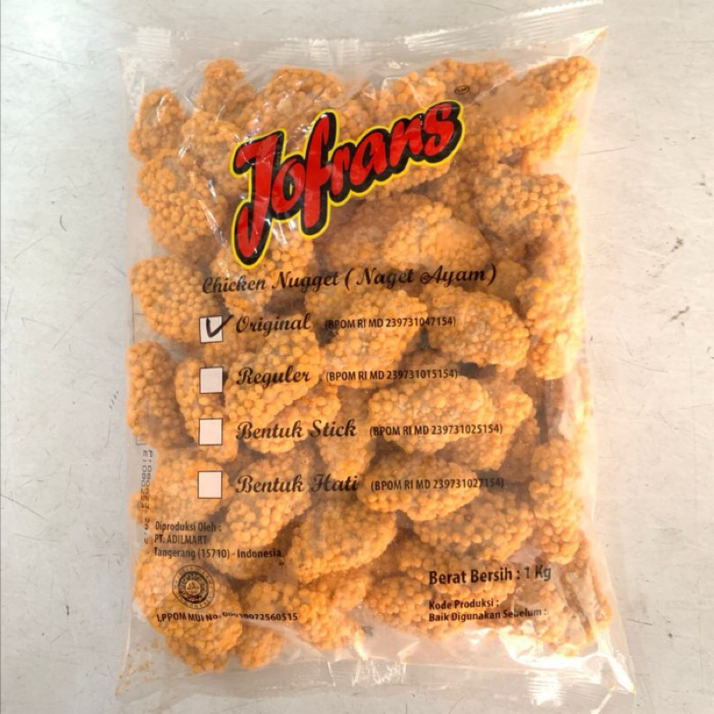 

NUGGET JOFRAN CRISPY 1kg