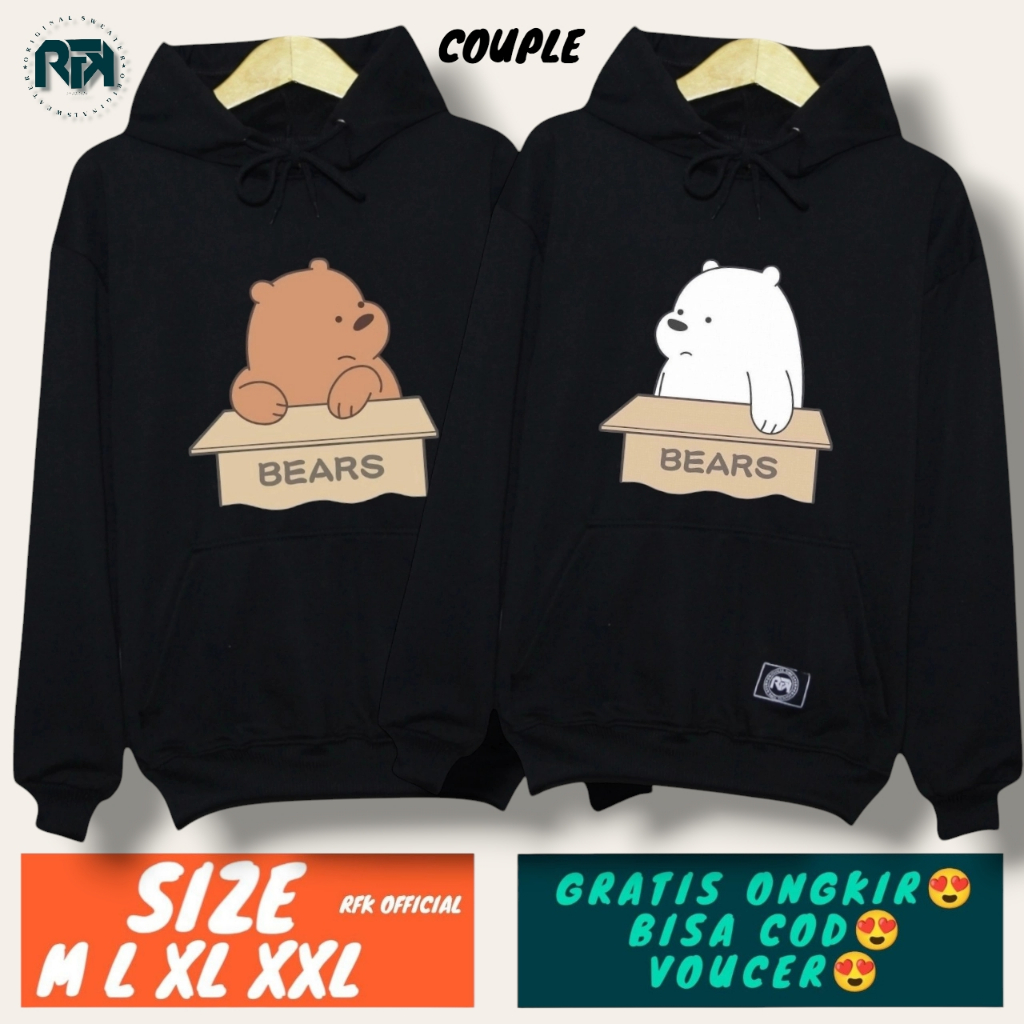 Hoodie couple pasangan / Sweater couple pasangan 2 pcs tebal / Sweater couple pacar / Hodie couple p
