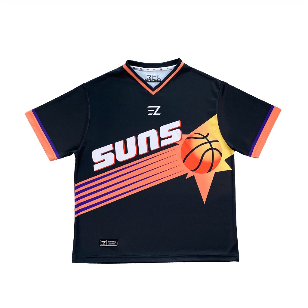 [ORIGINAL] Jersey Phoenix Suns  Hitam BLACK #13 Bloke Core Edition - Swingman Bola Basket  Baju Kaos