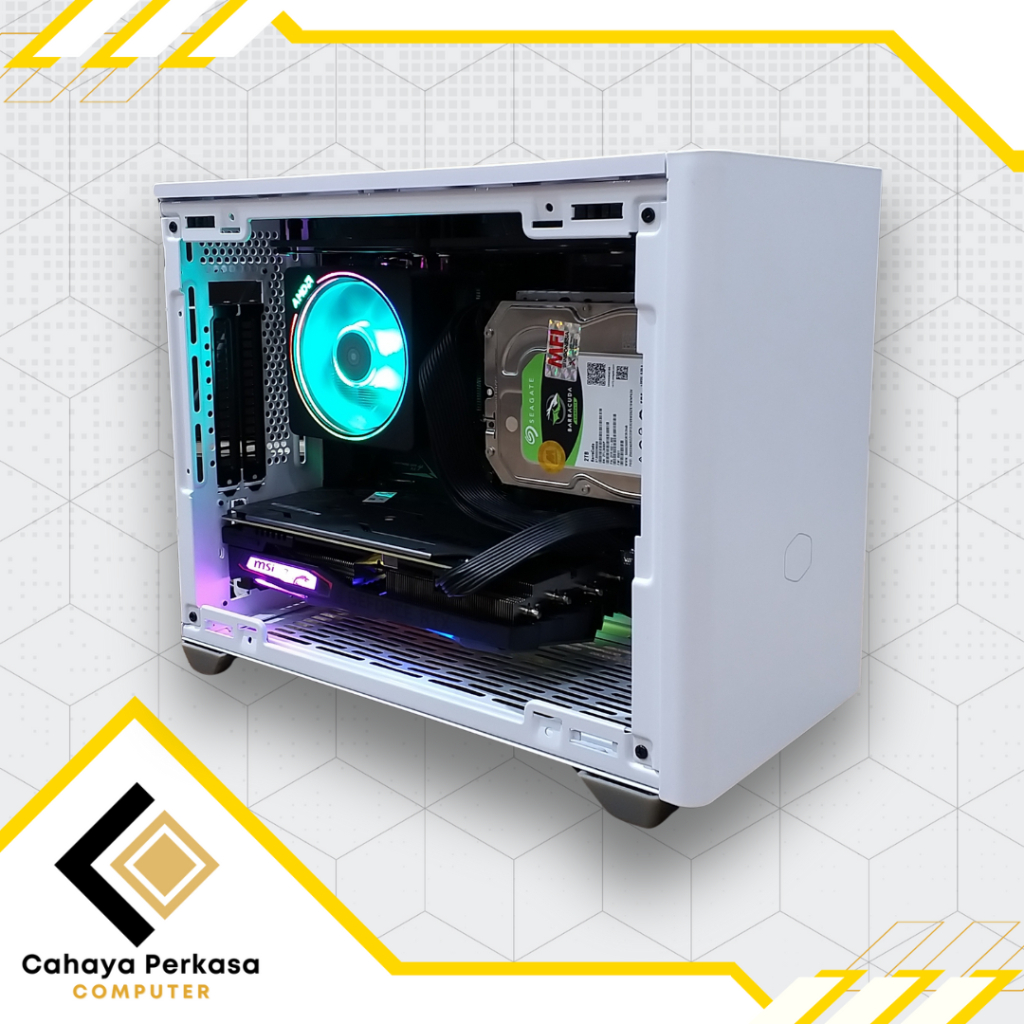 CPU | PC Rakitan Mini Ryzen 7 5700G - 16GB - SSD 512GB Gaming Design