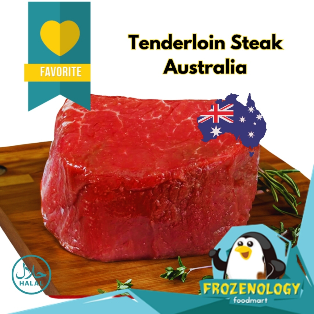 

Beef Steak Tenderloin Australia Grade A 200gr | Tenderloin Import PREMIUM