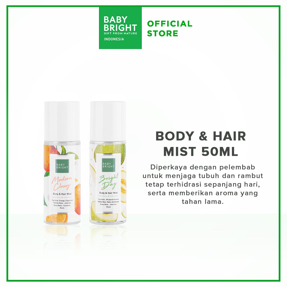 [FLASH SALE] Baby Bright - Body & Hair Mist - 50ml