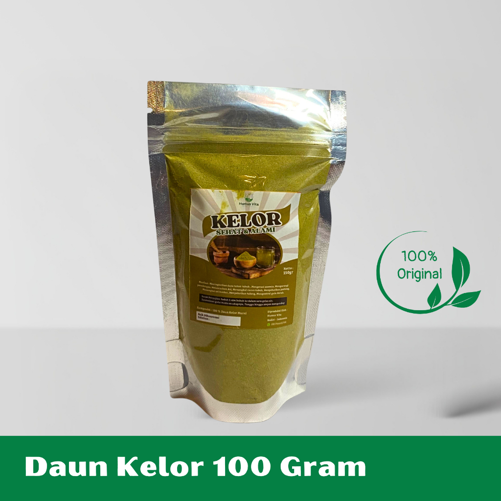 

Daun Kelor Bubuk 100 Gram Murni Tanpa Campuran