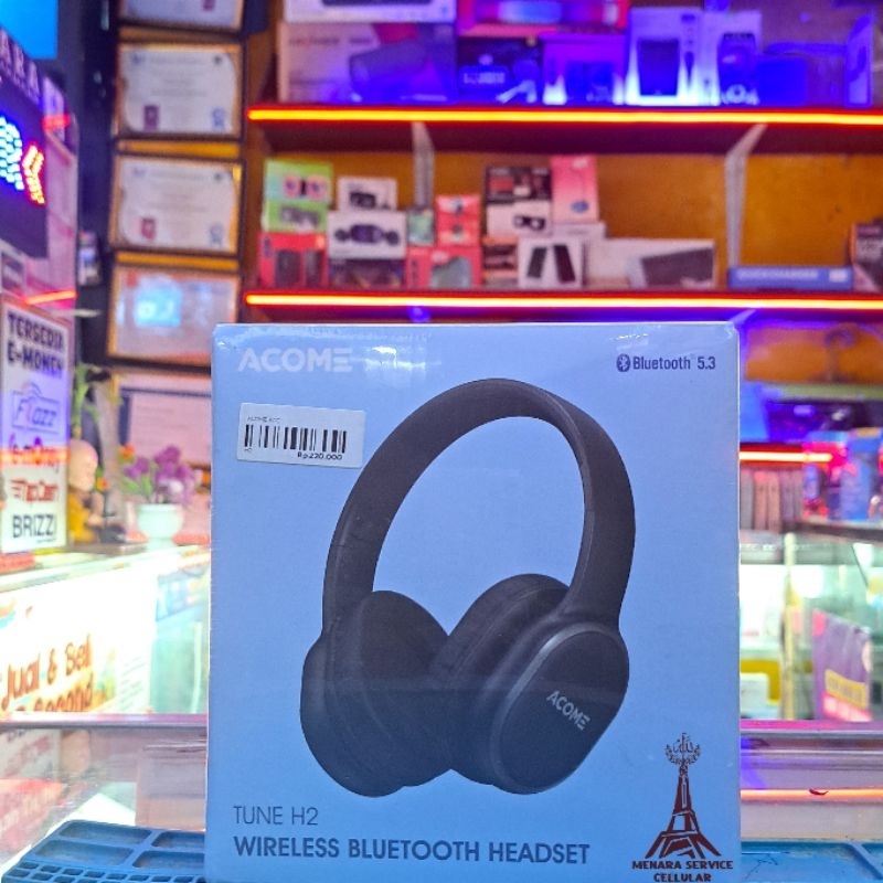 Acome Wireless Bluetooth Headset Tune H2